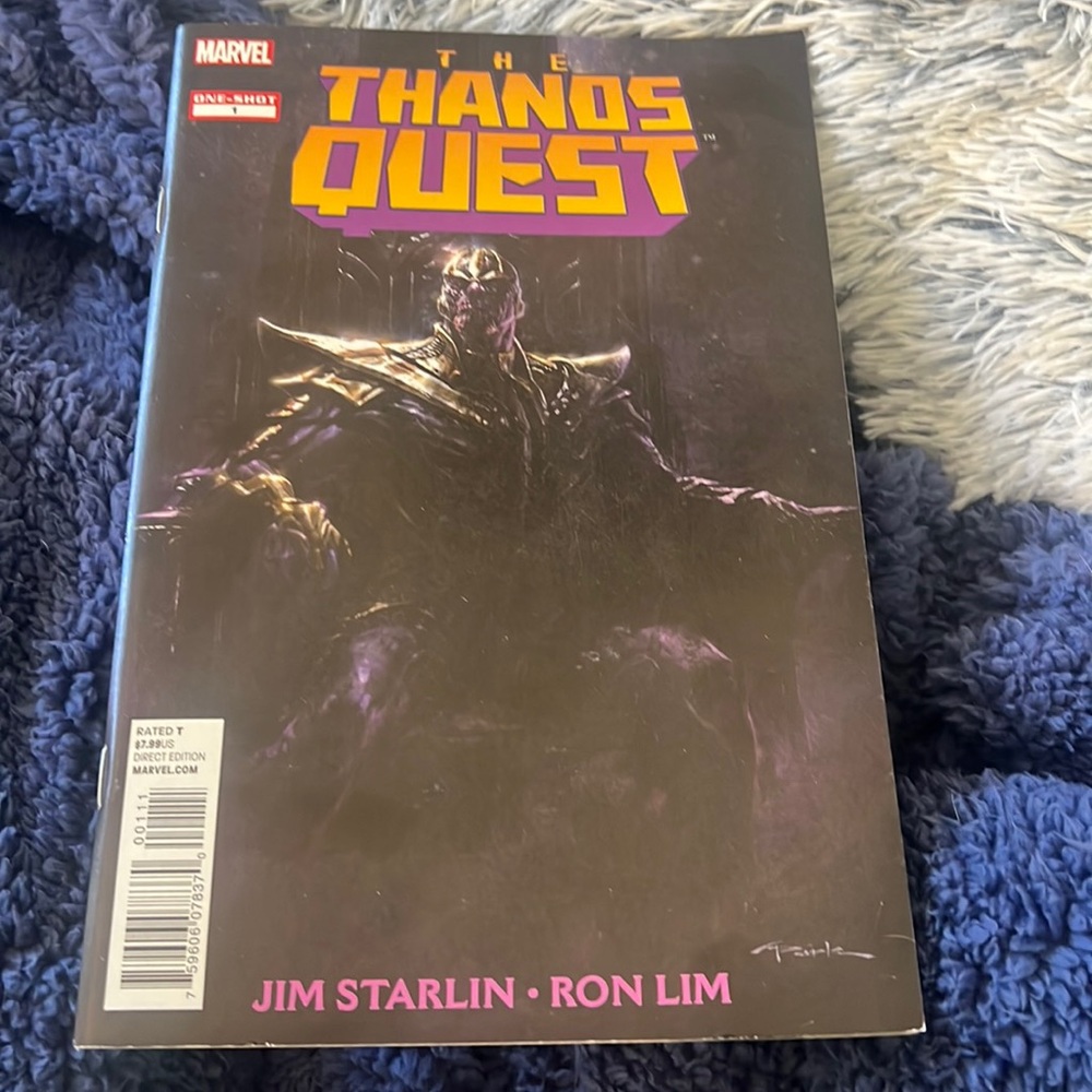 The thanos quest Jim starlin